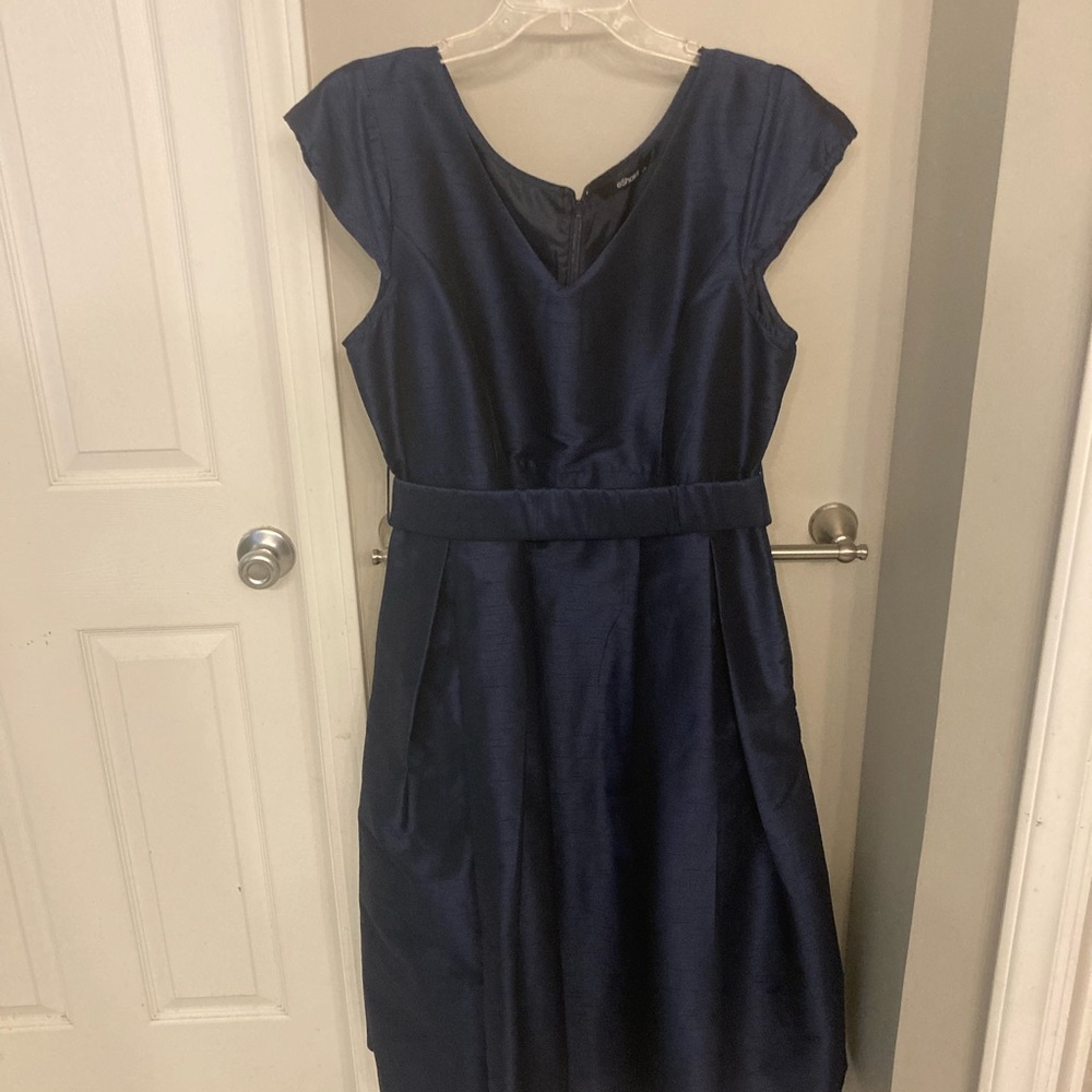 Navy eShakti formal dress-NWOT